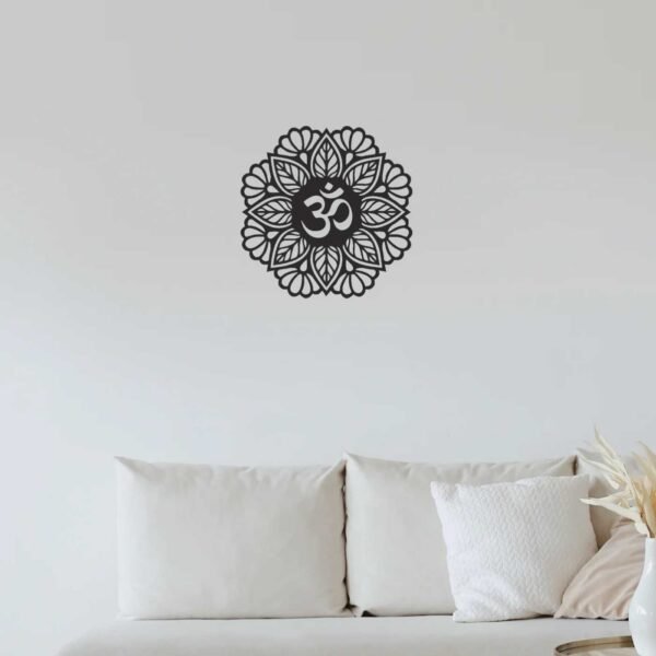 Om Flowered beautiful Wall Art - Image 2