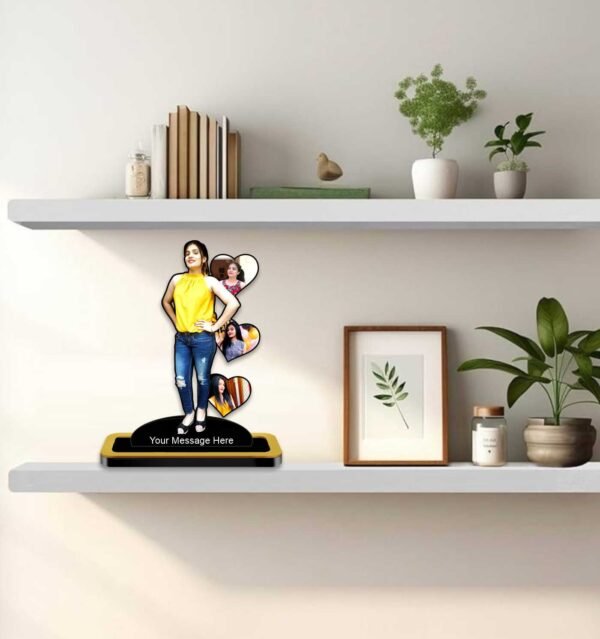 Personalized Cutout with 4 Photos With Message For : Special One - Image 2