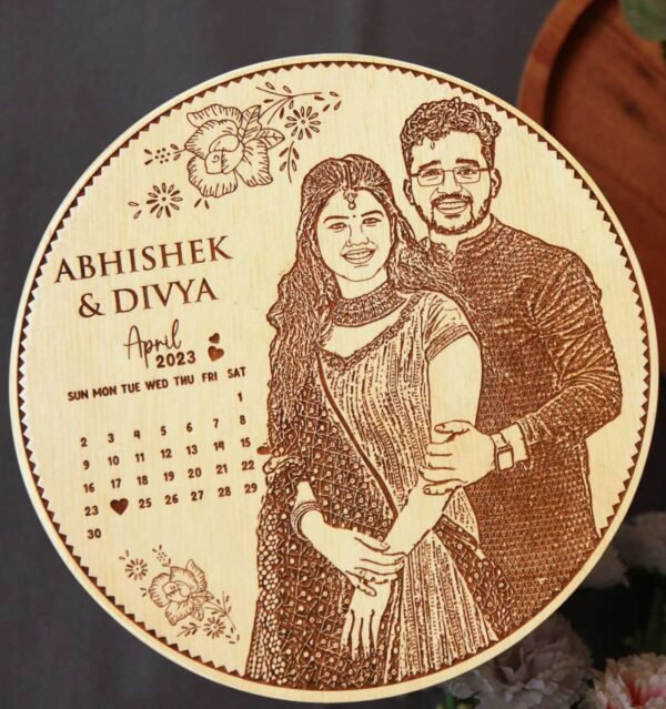 Personalized Engraved Wooden Couple Photo Plaque Gift For : Special One