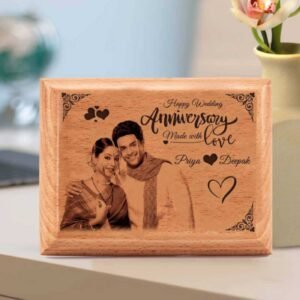 Personalized Engraved Wooden Anniversary Photo Plaque Gift For : Special One