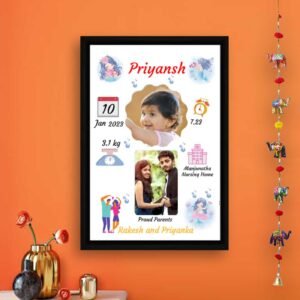 Baby birth frame Design 4