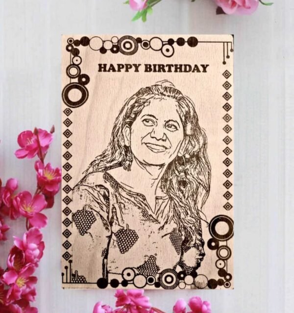 Personalized Engraved Wooden Birthday Photo Plaque Gift For : Special One
