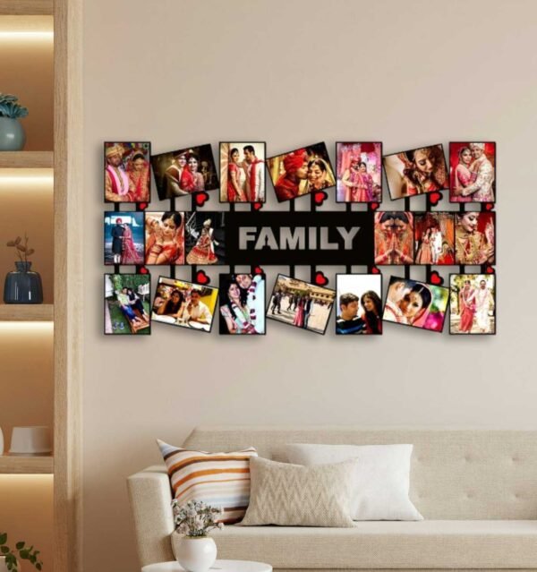 Customized Family collage 20 Photos frame