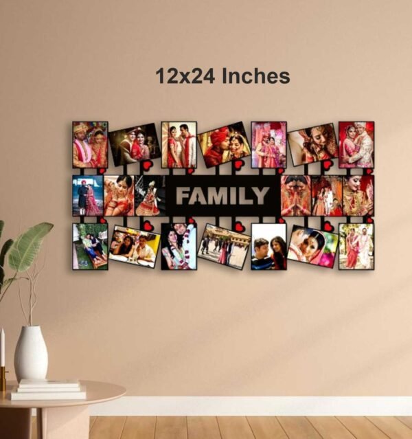 Customized Family collage 20 Photos frame - Image 2