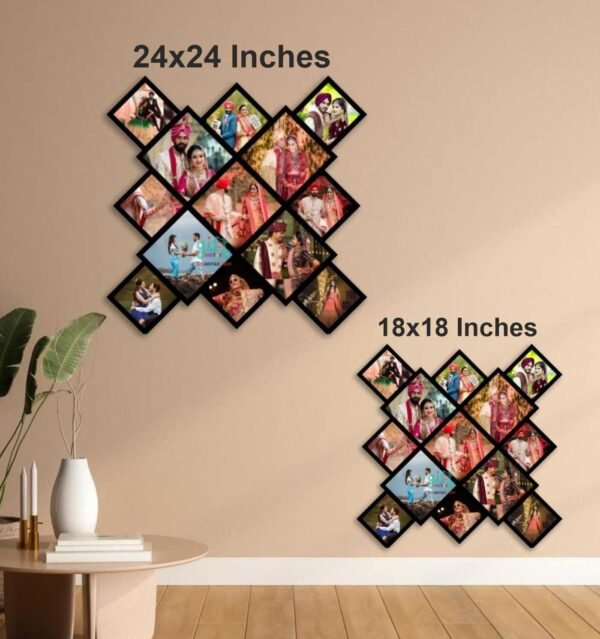 Customized Collage Frame for Family with 13 Photos - Image 2