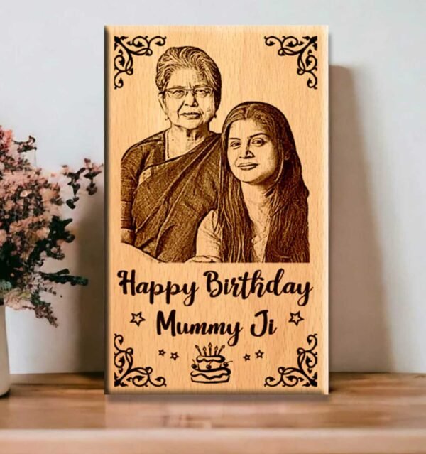 Personalized Engraved Wooden Birthday Photo Gift For : Special One