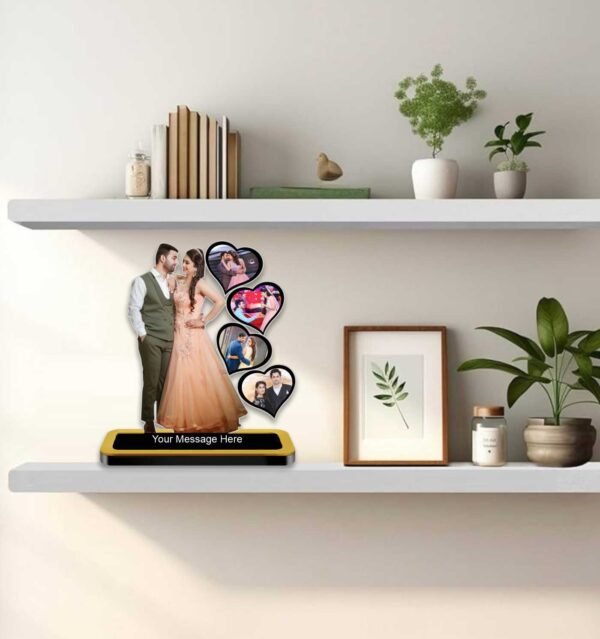 Personalized Cutout with 5 Photos With Message For : Special One - Image 2
