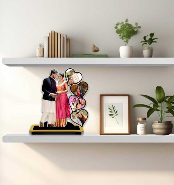 Personalized Cutout with 5 Photos With Message For : Special One - Image 2