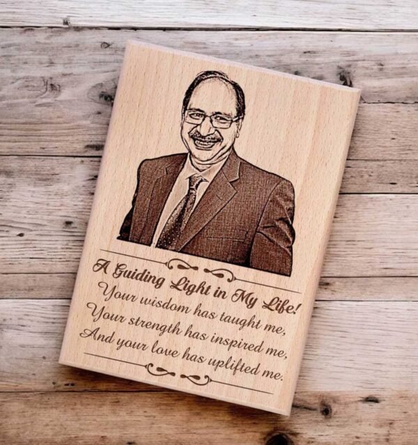 Personalized Engraved Wooden Photo Plaque Gift For : Special One