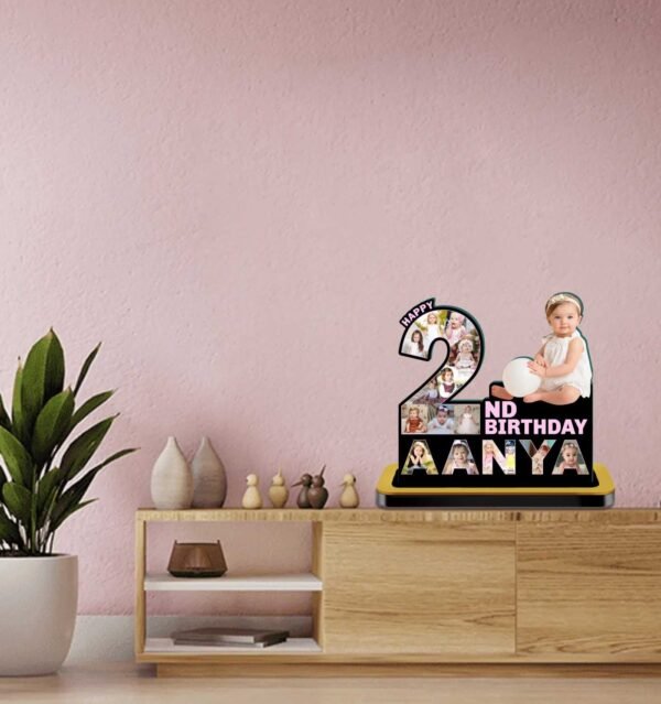 Customized Baby Year Cutout with 16 Photos And Name - Image 3