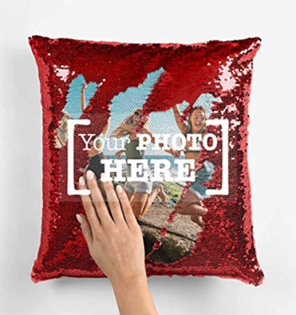 Personalized Child Magical Photo Heart Cushion/Pillow | Gifting Cushion for All Occasions | with 1 Photo - Image 2