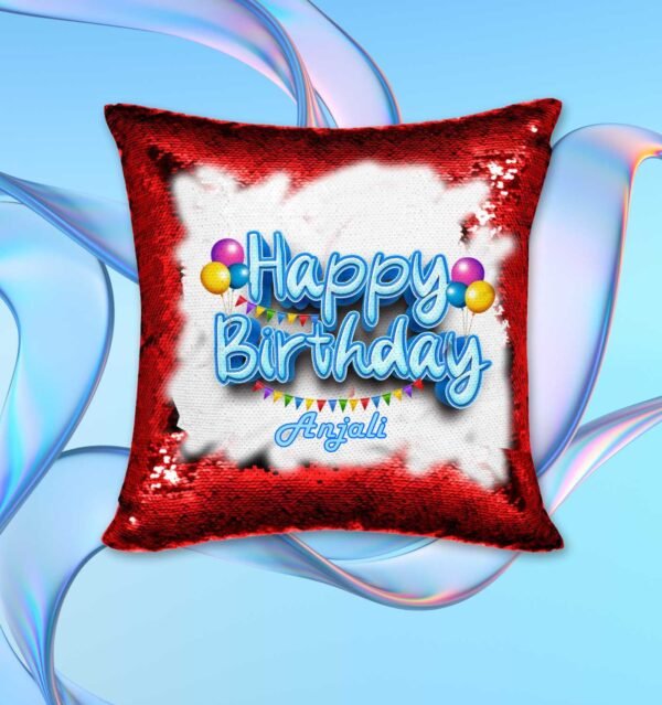 Personalized Birthday Magical Photo Cushion/Pillow | Gifting Cushion for All Occasions | with 1 Photo