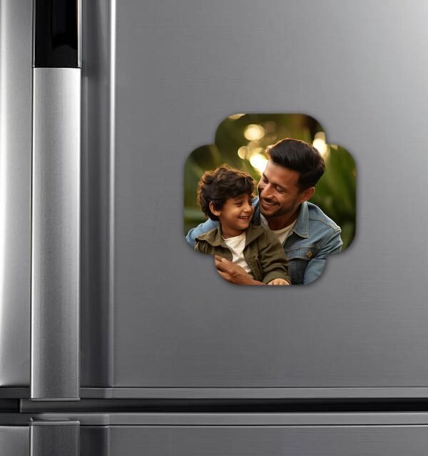 Memorable Photo Fridge Magnet 4x4 Inches