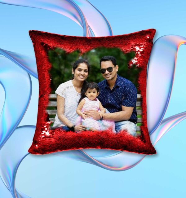 Personalized Magical Photo Cushion/Pillow | Gifting Cushion for All Occasions | with 1 Photo