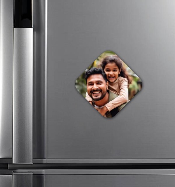 Memorable Photo Fridge Magnet 4x4 Inches